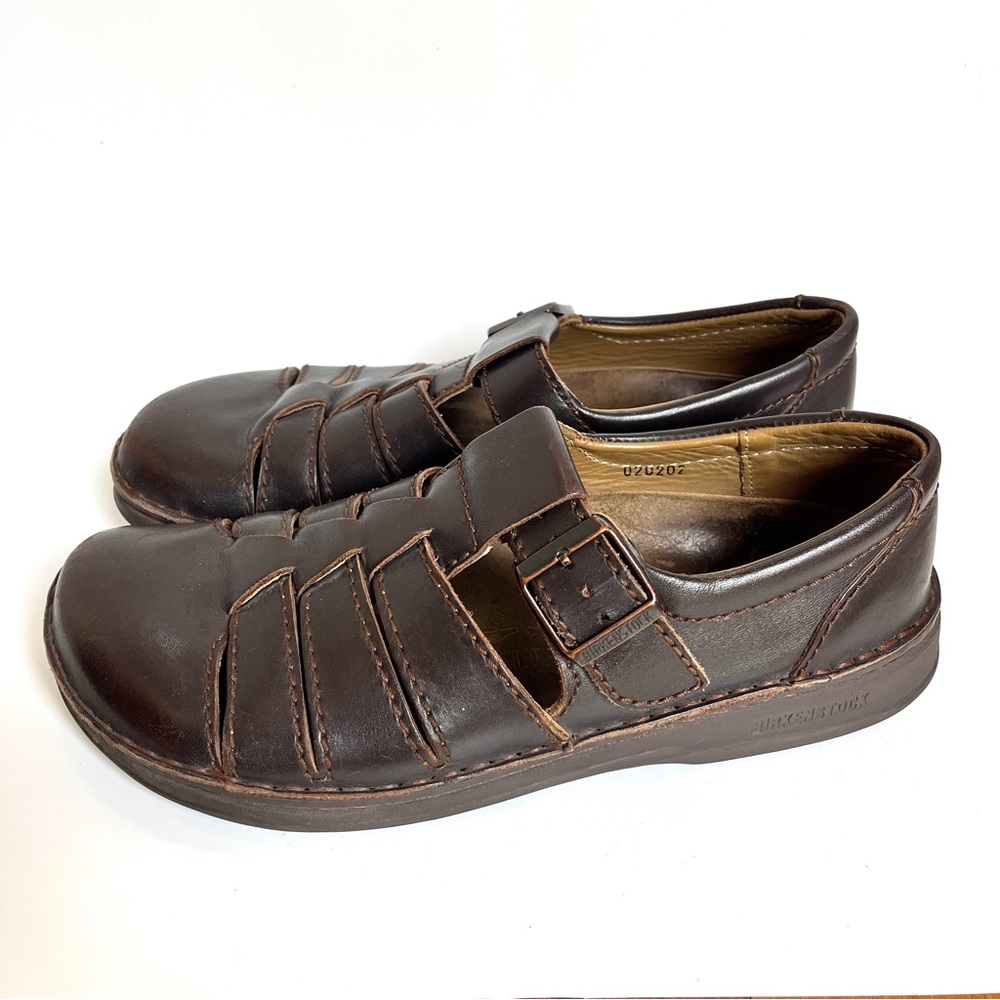 Birkenstock Madeira Fisherman Closed Toe Shoes Sandals